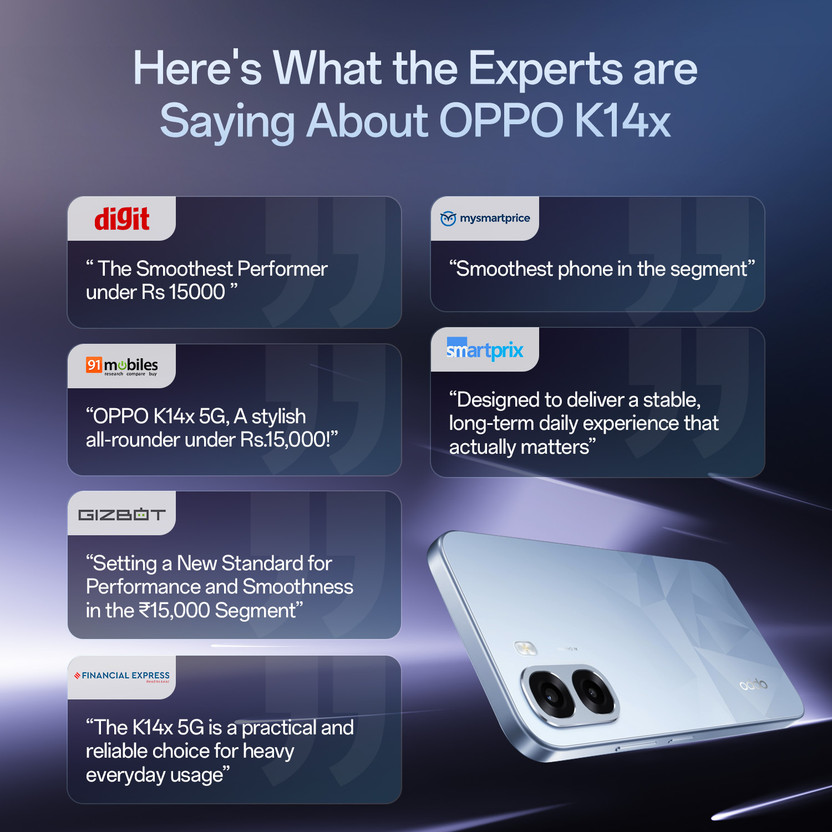 OPPO K14x 5G (128 GB)