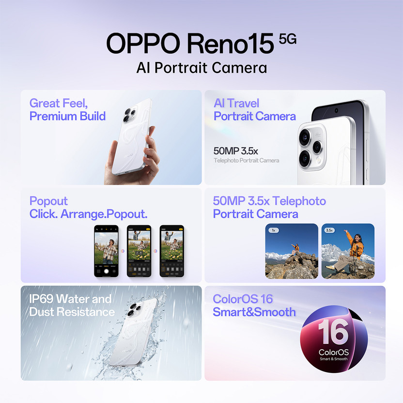 OPPO Reno15 5G (512 GB)